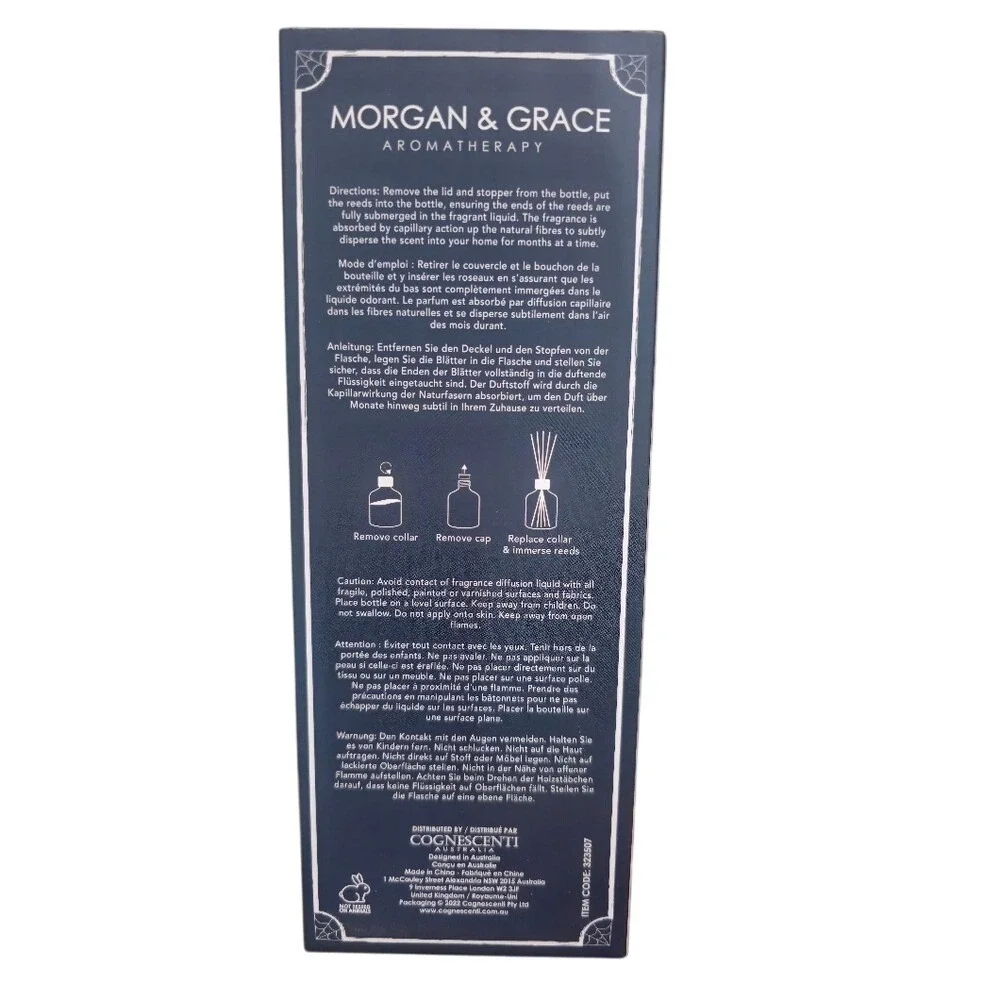 Reed‎ Diffuser Vanilla Musk Jasmine Morgan & Grace My Little Book of Spells NWT